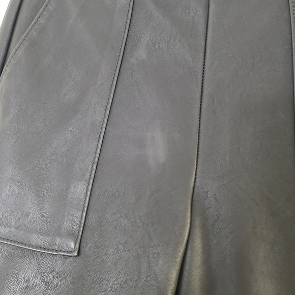 NWT BlankNYC The Bond Black Faux Leather Pants 26 - Picture 6 of 8